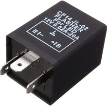 Xotic Tech 3-Pin CF14 EP35 Electronic LED Flasher Relay Fix Turn Signal Bulbs Hyper Flash