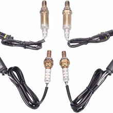 MOSTPLUS 234-5107 234-4672 234-4683 O2 Oxygen Sensor Upstream & Downstream Compatible with BMW 323i 330i 525i 530i X3 X5 Z3 Z4 (Set of 4)