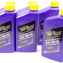 Royal Purple 06484 Motor Oil - 0W40 - Synthetic - 1 qt - Set of 6