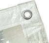 AB Tools-Toolzone Frosted PVC Tarpaulin Sheet Cover Rain/Waterproof 2m x 3m Market Stalls