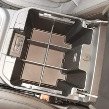 Vehicle OCD - Center Console Divider and Tray Organizer for Chevy Silverado 1500 / GMC Sierra 1500 (2019-2020) and 2500/3500 HD (2020) (Full Console w/Bucket Seats ONLY) - Made in USA