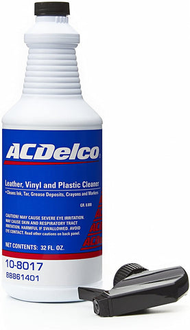 ACDelco 10-8017 Leather, Vinyl, and Plastic Cleaner - 32 oz