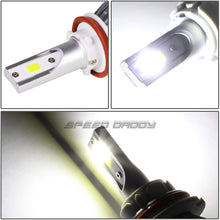 For Chevy Silverado GMT K2XX Pair of Black Housing Amber Corner Light Headlight + H8 LED Conversion Kit W/Fan