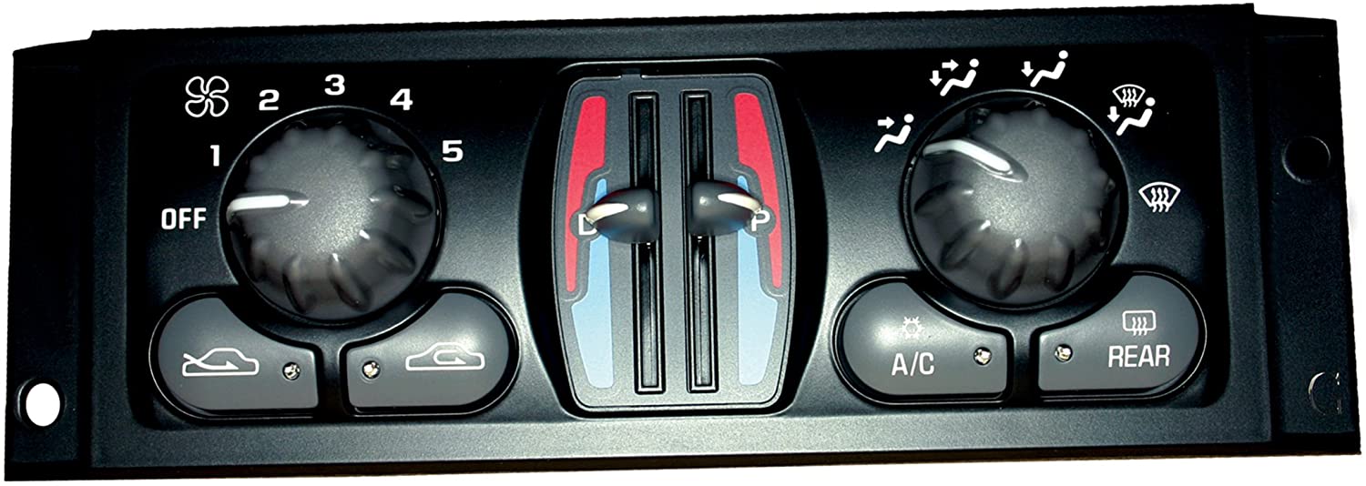 ACDelco 15-72674 GM Original Equipment Heating and Air Conditioning Control Panel with Rear Window Defogger Switch