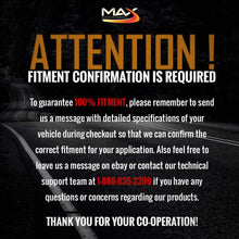 Max Brakes Front Carbon Ceramic Performance Disc Brake Pads KT062051 Fits: 2006-2012 Ford Fusion | 2007-2012 Lincoln MKZ | 2006-2011 Mercury Milan