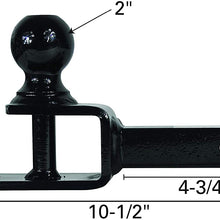 Extreme Max 5001.1383 3-in-1 ATV Ball Mount with 2" Ball - 2" Shank