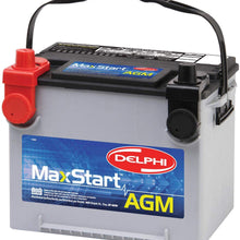 Delphi BU9075DT MaxStart AGM Premium Automotive Battery, Group Size 75DT (Dual Terminal)