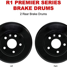 For 2009-2017 Toyota Corolla R1 Concepts Brake Drums Rear (Pair)