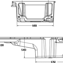 Holley 302-2 Left Side Retro-Fit Engine Oil Pan