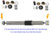 2 DTA CV Joints Repair Kits FitRear Driveshaft Propshaft Compatible with Jeep Wrangler 2007-2011 2 Door Models Only Rubicon Sahara Sport X XS (Shaft not included)