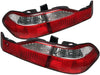 Spyder Honda Accord 98-00 4Dr Tail Lights - Red Clear