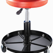 Pro-Lift C-3001 Pneumatic Chair with 300 lbs Capacity – Black / Red