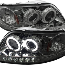 Spyder Auto PRO-YD-FF15097-1P-CCFL-SM Ford F150/Expedition Smoke CCFL LED Projector Headlight with Replaceable LEDs