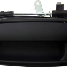 APDTY 91978 Rear Tailgate Handle Smooth Black