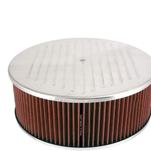 Spectre Performance 49155 hpR 14" x 5" Ball Milled Aluminum Air Cleaner