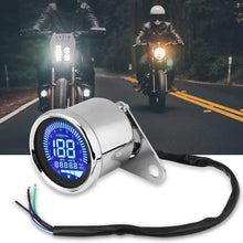 Universal Motorcycle Digital LCD Speedometer, Keenso Motorbike KMH Tachometer Speed Gauge 160KMH 12V