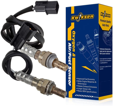 2pcs Upstream Left and Right O2 Oxygen Sensor 234-4739 234-4741 Sensor 1 Replacement for Mitsubishi Endeavor V6-3.8L 2004-2011