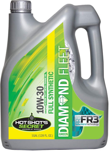 Hot Shot's Secret Green Diamond 100% Synthetic Oil 10w30 CK4 1 Gallon