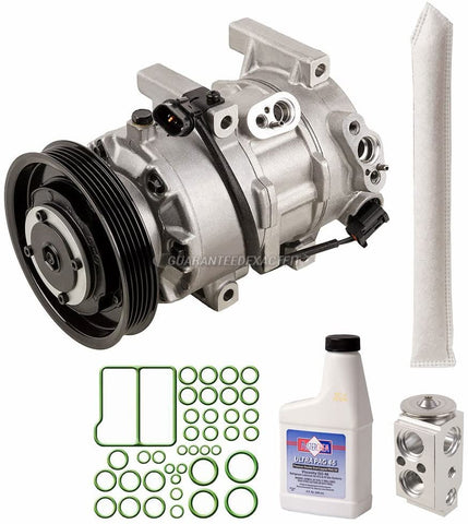 For Hyundai Accent & Kia Rio OEM AC Compressor w/A/C Repair Kit - BuyAutoParts 60-85147RN New