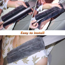 New Star Soft Velvet Car Seat Belt Pads Cover、Protector for Women Adults Kids, Easy to Install and Fixed, Also for Backpack Handbag Golf Bag Camera Bag,4 Pack
