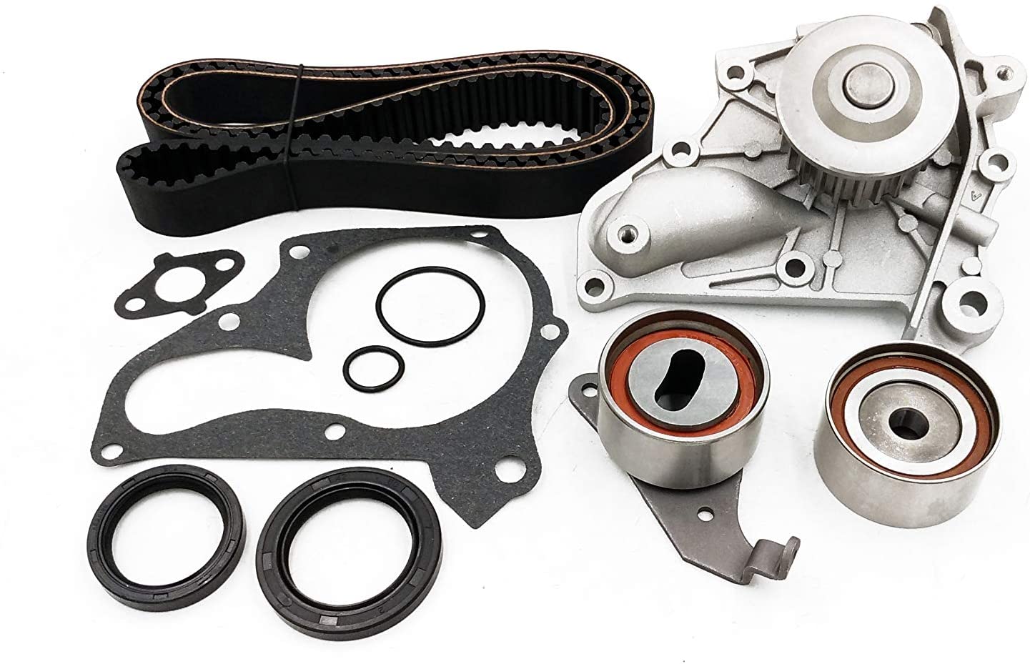 Timing Belt Water Pump Kit with Gasket fit for 1987-2001 Toyota Camry, 1999-2001 Toyota Solara,1996-2000 Toyota RAV4 2.0L 2.2L 3SFE 5SFE