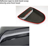 CK Formula Universal Decorative Hood Scoop Dark Smoke Black Waterproof Air Flow Intake Vent Cover for Vehicle Car Auto