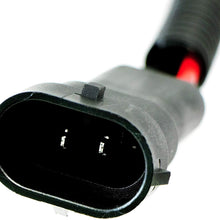 iJDMTOY (2) H11 (M) To H7 (F) Adapters Connectors Wires, Good For Headlight or Fog Lights Conversion or Retrofit, etc
