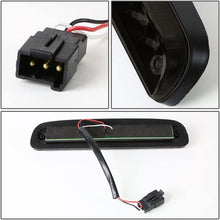 Tinted Dual Row LED 3rd Tail Brake Light Cargo Lamp Replacement for Ford F250 F350 Super Duty 99-16 Mazda B-Series 94-10