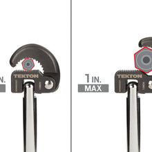 TEKTON WRN92001 Basin Wrench, 3/8-Inch to 1-Inch Capacity, 11-Inch Reach