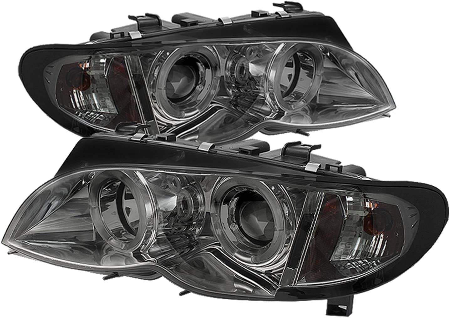 Spyder Auto 444-BMWE4602-4D-AM-SM Projector Headlight