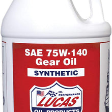 Lucas 10122 75/140 Synthetic Gear Oil - 1 Gallon