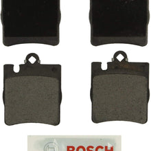 Bosch BE873 Blue Disc Brake Pad Set for Select Mercedes-Benz C230, C240, C280, C32 AMG, C320, C350, CLK280, CLK320, CLK350, SLK350 - REAR