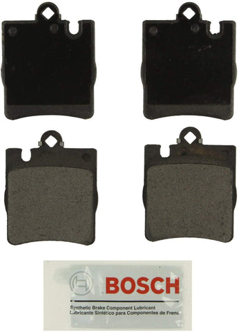 Bosch BE873 Blue Disc Brake Pad Set for Select Mercedes-Benz C230, C240, C280, C32 AMG, C320, C350, CLK280, CLK320, CLK350, SLK350 - REAR