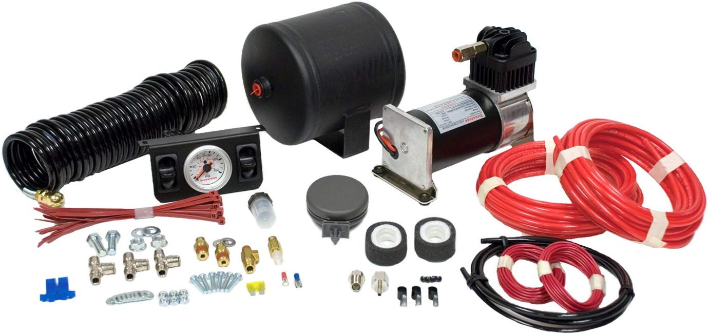 Firestone 2168 Air-Command System - Xtra-Duty Dual Leveling System, Analog Gauge