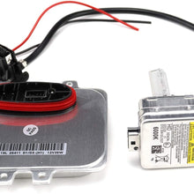 FEXON HID High Intensity Discharge Ballast Headlight Control Unit Module Replacement for BMW, Mercedes, Cadillac, Jaguar, Volkswagen, Lincoln, Saab, Hyundai 12767670 601-056 5DV 009 000-00 Xenon