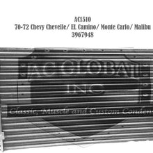 1970 1971 1972 AC Condenser Fits Chevy Chevelle Elcamino Lagun Malibu OEM 3967948