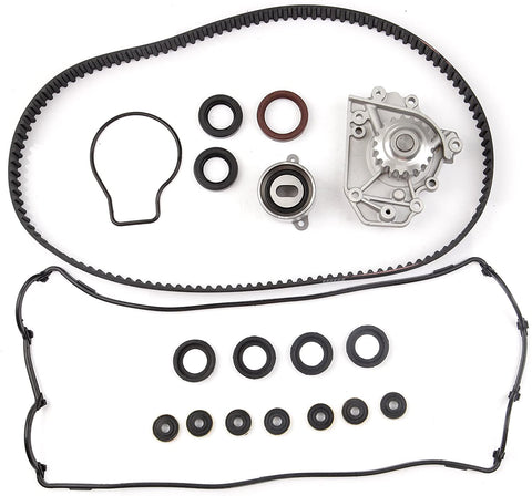 Timing Belt Water Pump Valve Cover Gasket Kit, ECCPP for 1996-2001 Acura Integra RS GS LS Honda CR-V 1.8L 2.0L DOHC B18B1 B20B4 B20Z2