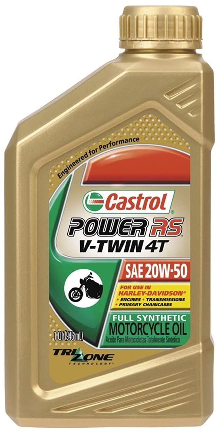 Castrol Oil 12892 POWER RS V-TWIN 20W50 1LTR