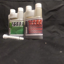 TURBO MAXX Powerstroke 8oz Best stiction Stopper + 8oz c-4 Fuel additive