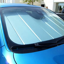 TuningPros SS-278-L Custom Fit Car Windshield Sun Shade Protector, Sunshade Visor Leatherette Like & Grey Felt Finish 1-pc Set Compatible With 2008-2013 Nissan Rogue