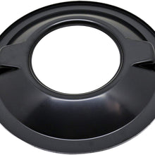 STEEL 16" DOMINATOR AIR CLEANER BASE - BLACK