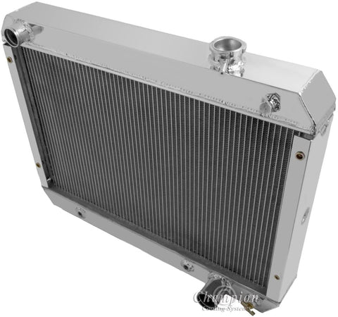 Champion Cooling, 3 Row All Aluminum Radiator for Chevrolet Nova, CC6265