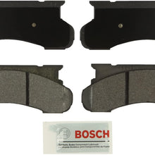 Bosch BE120 Blue Disc Brake Pad Set for Ford: 1976-91 E-250/350 Econoline/Econoline Club Wagon, 1980-94 F-250, 1976-94 F-350 - FRONT