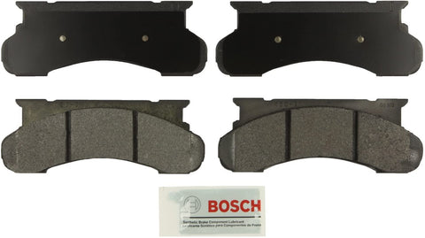 Bosch BE120 Blue Disc Brake Pad Set for Ford: 1976-91 E-250/350 Econoline/Econoline Club Wagon, 1980-94 F-250, 1976-94 F-350 - FRONT
