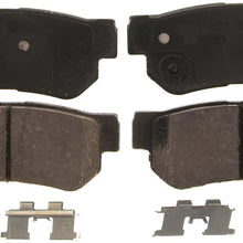 Wagner QuickStop ZD813 Ceramic Disc Pad Set, Rear