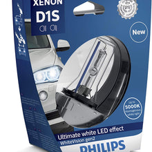 Philips 85415WHV2S1 WhiteVision gen2 Xenon headlight bulb D1S, single blister