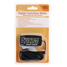 Searon Tach Hour Meter Tachometer - Inductive Tachometer for Outboard Engine Chain Saws Tractors Lawnmowers Motorcycles Marine Engines RC Toys PWC ATV