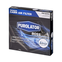 Purolator PBC36154 PurolatorBOSS Premium Cabin Air Filter with Febreze Freshness