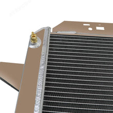 CoolingSky 4 Row Full Aluminum Radiator for 1985-1997 Ford F-150 F-250 F-350 Truck 5.0 5.8 7.5丨Bronco V8