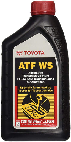 Genuine Toyota Lexus Automatic Transmission Fluid 1QT WS ATF World Standard